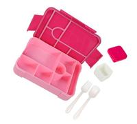 MZRAN Stackable Lunch Box with Multiple Compartments Microwave Safe Bentos Container for Students Children School Meal Preparation Meal Preparation Box with Dividers