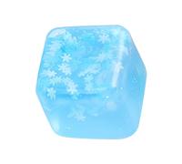 MZRAN Stretch Ice Block Shape Fidgets Toy Slow Risings Stress Relief Adult New Year Birthday Squeeze For For Kids Sensorys For Adults