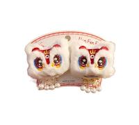 MZRAN Stylish Hairpin Pompoms New Year Bells Pearls Headwear Bunches Clip Elegant Bowknot Hair Clip Photo Props