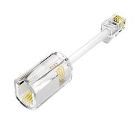 MZRAN Telephone Cord Detangler 4P4C Gold Plated Landline Cord Untangler For Family Office Fixed-line Telephones