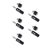 MZRAN Terminal Wire Connector Socket Female Binding 4mm Banana Plug Post Banana Plug Electronic