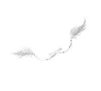MZRAN Unique Styles Angelic Devil Wing Designs Necklace Portable Accessory For Parties Supplies Festivals And Daily Wear
