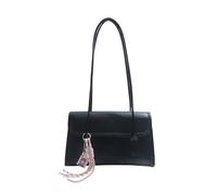 MZRAN Women Bag PU Leather Underarm Bag Trendy Shoulder Shopping Retro Commuting Aesthetic Armpit Women Trendy Shoulder Pu Leather Commuting Simple Underarm Purse