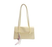 MZRAN Women Bag PU Leather Underarm Bag Trendy Shoulder Shopping Retro Commuting Aesthetic Armpit Women Trendy Shoulder Pu Leather Commuting Simple Underarm Purse
