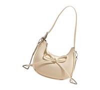 MZRAN Women Bag PU Leather Underarm Purse Trendy Shoulder Bag Fashion Shopping Bows Crossbody Aesthetic Armpit Pu Leather Crossbody For Women Sweet Bows Shoulder Trendy Underarm Purse