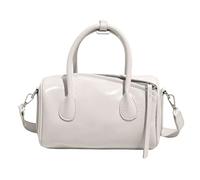 MZRAN Women Cylindrical Bag Trendy Crossbody Bag Stylish Shoulder Top Handle Fashion Daily Handbag For Everyday Work Fashion Shoulder For Women Cylindrical Solid Color Crossbody