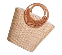 MZRAN Women Straw Bag Fashion Beach Bag Top Handle Elegant Handbag Stylish Daily Handwoven Vacation For Travel Women Beach Elegant Handbag Straw Daily Girl Vacation For Travel