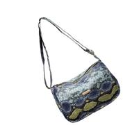 MZRAN Women Trendy Crossbody Bag Retro Shoulder Bag Trendy Armpit Simple Commuting PU Leather Underarm Women Shoulder Retro Crossbody Small Underarm Stylish Armpit