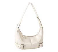 MZRAN Women's PU Shoulder Bag Stylish Underarm Purse Handbag Fashionable Armpit Bags Buckles Decoration For Everyday Use Stylish Handheld Purse