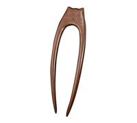 MZRAN Wood Cats Hair Stick Hair Fork for Women Girls Ethnic Style Headpieces Traditional Chinese Hairpin Hair Accesories