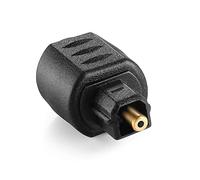 Mzshne Optical Adapter,Optical 3.5mm Female Mini Jack Plug To Digital Toslink Male Audio Adapter