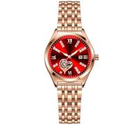 Mzshne Women's Crystal Quartz Watches Diamond Easy to Read Dial Luminous Analog Watch for Girlfriend Birthday Gift