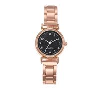 Mzshne Womens Watch Elegant Watch Minimalist Round Dial Easy to Read Quartz Wrist Watches for Ladies Working and Office