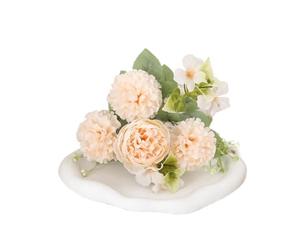 MZSKLW Artificial Hydrangea Bouquet 6 Heads Classic Hydrangea Peony Artificial Flower Simulation Home Wedding Bridal Bouquet Fake(Chamapagne,1PC)