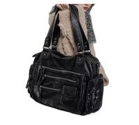 MZSKLW Women Tote Bags Trend Large Capacity Crossbody Shoulder Moto Style Multi Pockets Commute