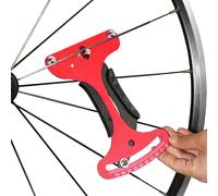 MZSX Bicycle Spoke Tension Meter, Aluminium Alloy Measurement Tool, Tension Meter Adjustment Bike Accessory, Measurement Tool Gauge for Truing Wheels, Accurate Bike Wheel Spokes Gauge Measure Tool
