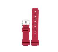 MZTZHVNVGK 16mm Rubber Strap Fit For Casio Fit For G-shock GM GA 2100 GA5600 6900 Series Quick Release Sports Waterproof Band Watch Accessories(Red silver buckle)