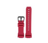 MZTZHVNVGK 16mm Rubber Strap Fit For Casio Fit For G-shock GM GA 2100 GA5600 6900 Series Quick Release Sports Waterproof Band Watch Accessories(Red black buckle)