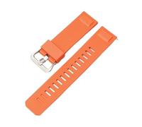 MZTZHVNVGK 23mm Rubber Strap Fit For Casio Pro Trek PRW-6900 PRW-6800 PRW-3400 Quick Release Men Sport Waterproof TPU Replace Watch Band Belt(Orange)