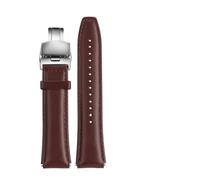MZTZHVNVGK Fit For Casio AE1200 A158W/A168/f91w/AE-1200WHD/A158/A159/A169 Series Strap Vintage Leather Watch Band Retro Bracelet 18mm(A-brown-silver a)