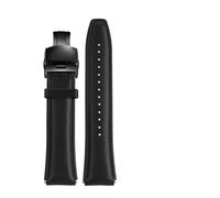 MZTZHVNVGK Fit For Casio AE1200 A158W/A168/f91w/AE-1200WHD/A158/A159/A169 Series Strap Vintage Leather Watch Band Retro Bracelet 18mm(A-black-black a)