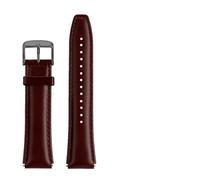 MZTZHVNVGK Leather Watch Strap Fit For Casio Retro Small Square A159W-N1 A158WA A168 A159 AE1200 AQ230 700 Business Watch Strap 18mm(Brown-black)