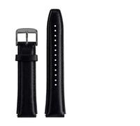 MZTZHVNVGK Leather Watch Strap Fit For Casio Retro Small Square A159W-N1 A158WA A168 A159 AE1200 AQ230 700 Business Watch Strap 18mm(Black-black)