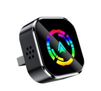 MZU 2 in 1 Wireless CarPlay and Android Auto Adapter, Easy Setup Plug and Play, Fast Seamless Use Supports 1000+ Car's with Built-in Wired Car Play/Android Auto, Compact Sleek Design Car Adapter (A)