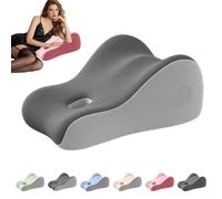 mzvoo Butt Cushion for Couples,Pillowcase Wedge Pillow Memory Foam,Provides Intimate Support,Fast Rebound After Impact,Suitable for Home Use,Neck Waist Relief Ideal for Sitting and Lying-A