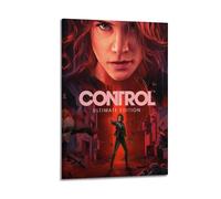 MZXVBUC Control Ultimate Edition Game Cover Poster Poster Decorative Painting Canvas Wall Posters And Art Picture Print Modern Family Bedroom Decor Posters 08x12inch(20x30cm)