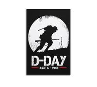MZXVBUC D Day Operatie Overlord Poster Poster Decorative Painting Canvas Wall Posters And Art Picture Print Modern Family Bedroom Decor Posters 20x30inch(50x75cm)
