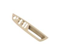 MZXYGKLI Car Interior Door Pull Handle Armrest Panel Trim Without Mirror Folding Button for X5 for X6 for E70 for E71 for E72 Inner Door Panel Pull Trim(RHD Model B Beige)