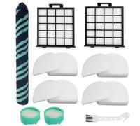 MZY LLC 10 Pack AZ4002 Replacement filter for Shark Detect Pro/Shark Power Detect Upright Vacuum AZ4000 AZ4002 AZ4000C,1 Roller Brush,2 HEPA Filter 4 Foam & Felt Filters,2 Odor Neutralizer Cartridge