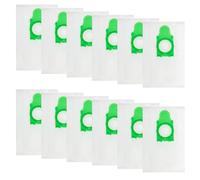 MZY LLC 12 PACK 8300ER Vacuum Cleaner Bags for Sebo Airbelt Filterbox E E Series Canister Vacuum, Vacuum Filter Bag for Sebo Vacuum Cleaner