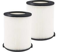 MZY LLC 2 Pack Standard Wet/Dry Vac Filter Vf4000 Compatible with Ridgid Vacs 5-20 Gallon, VF4000 Filter Replacement for Husky 6-9 Gallon Vacuum
