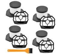 MZY LLC 4 Pack Replacement Filter for Ryobi P718 18 Volt Strut Stick Vacuum Cleaner, Fit for Ryobi P718K P7181 Part 313282001 313282002 A32SV02 Replacement Stick Vacuum Filter