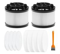 MZY LLC LVAC-200 Vacuum Filters Replacement for LEVOIT LSV-V201-WUS Cordless Stick Vacuum Cleaner, 2 Pack Post-Motor Filters & 4 Set Pre-Motor Filters, Washable LVAC-200 filter