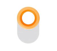 MZYFDC 4/2/1PC Multifunction Toilet Seat Lifter Lifting Device Avoid Touching Lid Handle Ring Shape Pot For Travel Home Bathroom(B-Orange,1PC)