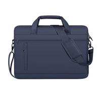 MZYFDC Briefcase Men Briefcase Bag Business Famous Brand PU Leather Shoulder Messenger Bags Office Handbag 15.6 Inch Laptop Bag(Blue)