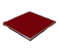 MZYFDC Mahjong Mat Square Mahjong Tablecloth Hand Waing Cloth Pad Anti-slip Table Mat Modern Simple Sle Home Fabric(Bright red,RUBBER_100*100CM)