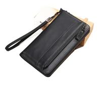 MZYFDC Mens Clutch Bag Leather Men's Clutch Bag Large Capacity Multi-berth Top Layer Cowhide