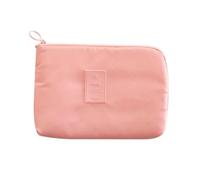 MZYFDC Portable Data Cable Storage Bag Travel Earphone Wire Organizer Case Multi-Function Headset(Pink)