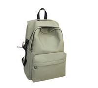 MZYFDC School Bag Travel Solid Color Versatile Large Capacity Backpack Simple School Bag(Green)