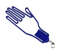 MZYFDC Stretcher Golf Glove White Yellow 1pc ABS Blue Green Can Clip Onto Or Your Bag Convenient To Carry With You(Deep blue)