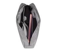 MZYFDC Waterproof Digital Accessories Storage Bag Large Capacity Portable Travel Carrying Organizer for Mobile Phone USB Cable(Black,S)