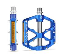 MZYRH Mountain Bike Pedals,Bicycle Pedals with Reflectors,Lightweight Aluminum Alloy MTB Pedals 3 Sealed Bearings Bicycle Platform Pedals 9/16" BMX Road Bike Pedal