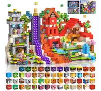 Mzyxxel Magnetic Blocks 220 PCS Magnetic Building Blocks, 3+ STEM Montessori Sensory Toys, Cube for for 3 4 5 6 7 8 9 10 11 12 8-12 Years Old Boys & Girls Birthday Gifts