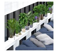 MZZKFC Skinny Console Table Behind Couch，Window Plant Stand Real Wood Waterproof, Easy Assemble, Sofa Table for Classroom/Living Room/Kitchen Small Spaces(A,59"x4"x26"/150x10x65cm)