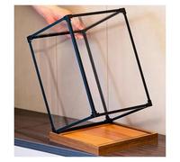 MZZKFC Stackable Cube Countertop Box For Toy Jewelry Home Decoration，Acrylic Display Case For Home Decor, 5.9-23.6in Clear Acrylic Display Box Easy To Clean(30x40x10cm (12x16x4))