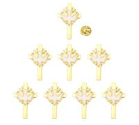 Mzztino Holy Spirit Pin Cross with White Holy Dove Inspirational Lapel Pin Catholic Holy Spirit Pins Bulk, S, Iron, no gemstone